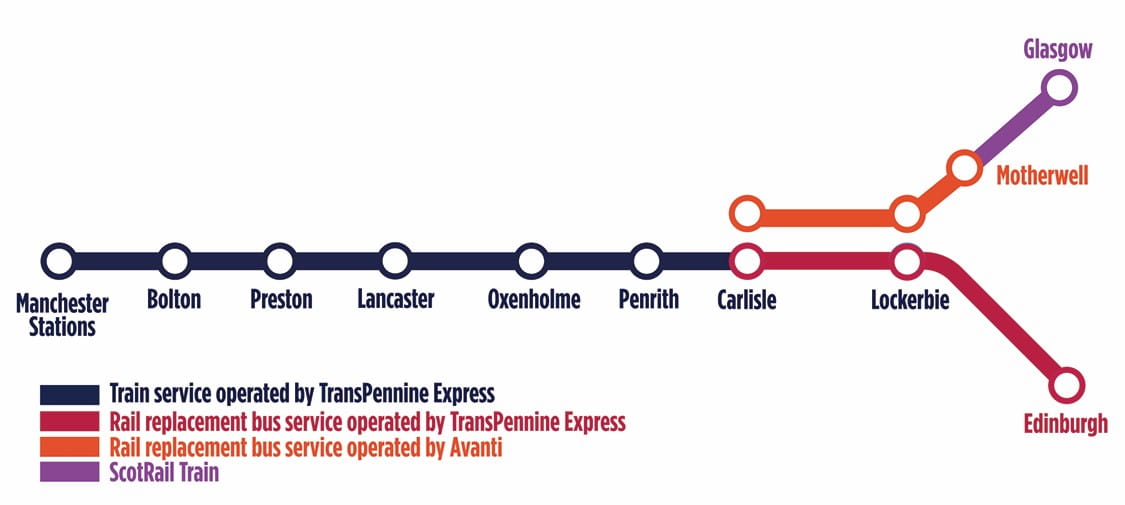 WCML Easter Monday map