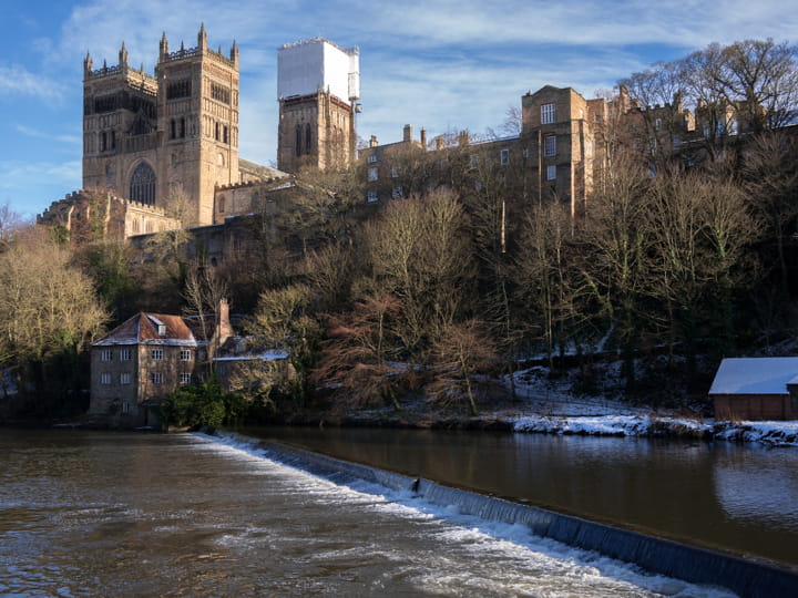 Minster and river