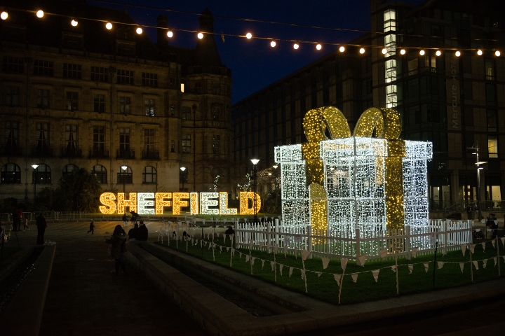 Sheffield Christmas lights