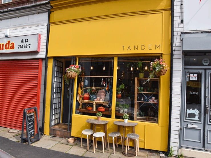 The outside of Tandem in Leeds