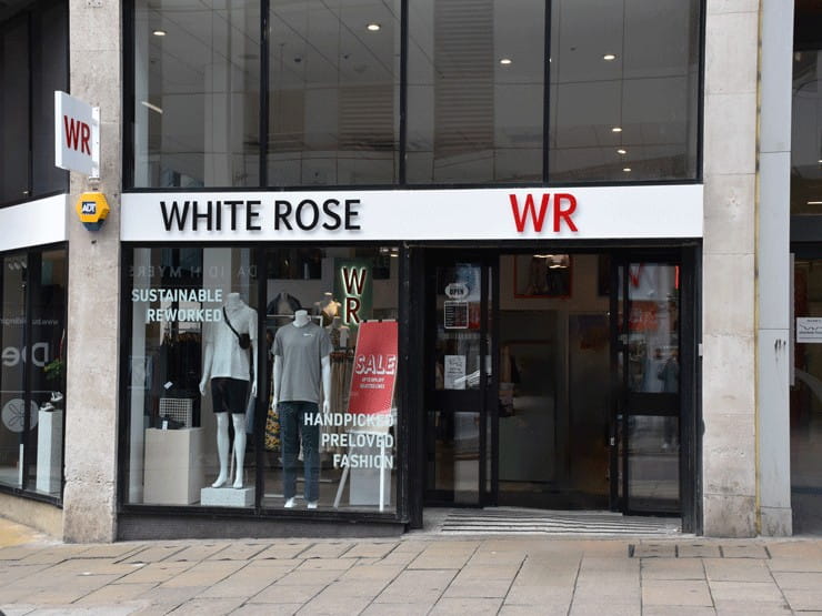 The outside of White Rose in Leeds