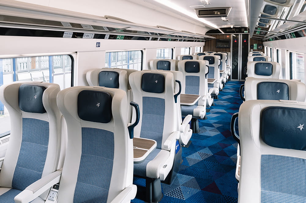 New Trains Travelling With Us TransPennine Express   First Class Interior 